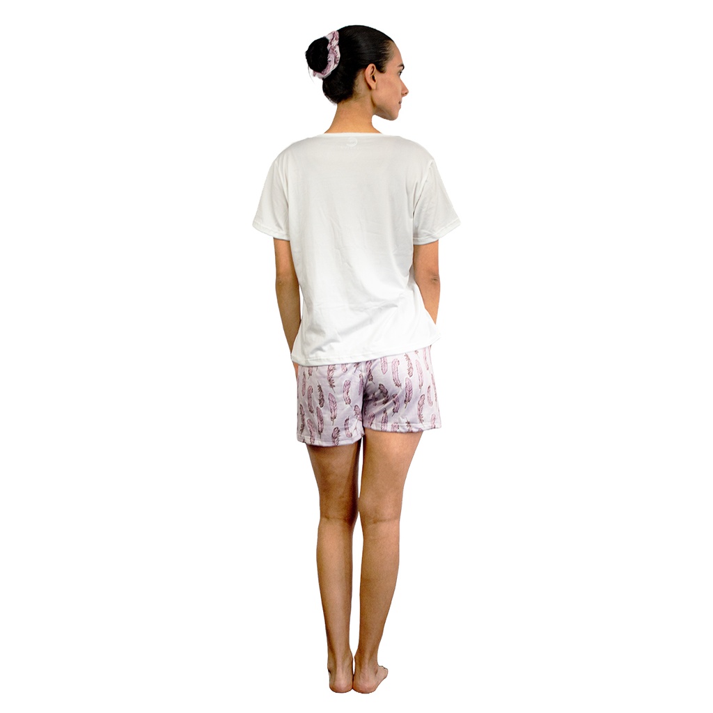 Pijama cuida tus sueños short