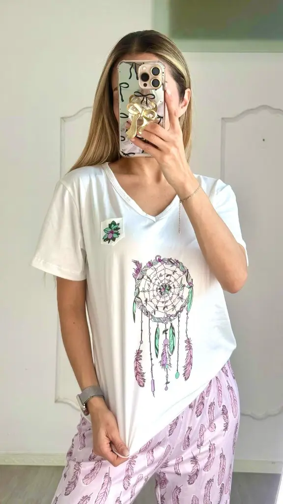 Pijama Atrapasueños manga corta pantalon c.webp