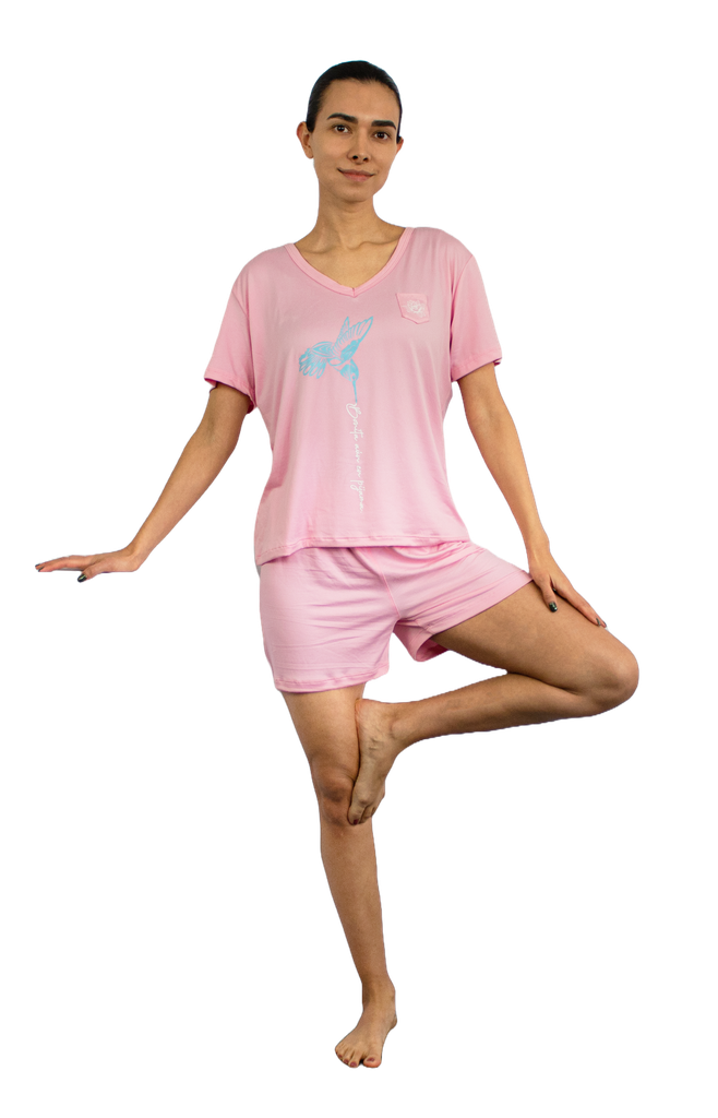 Pijama Colibri rosa