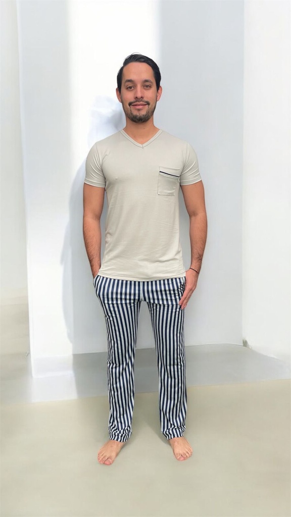 Pijama de Caballero Larga