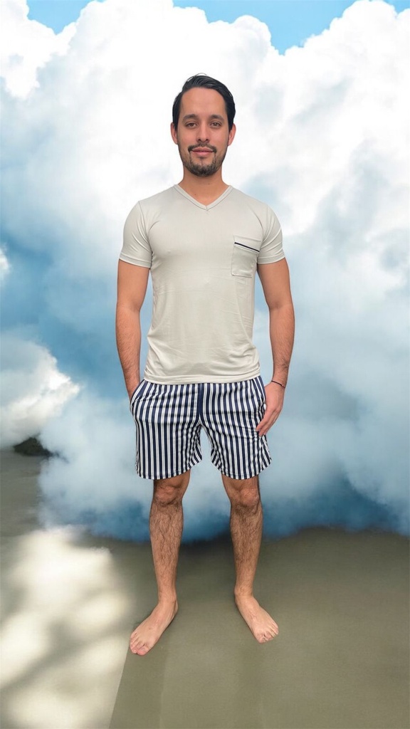 Pijama Caballero short