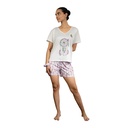 Pijama cuida tus sueños short