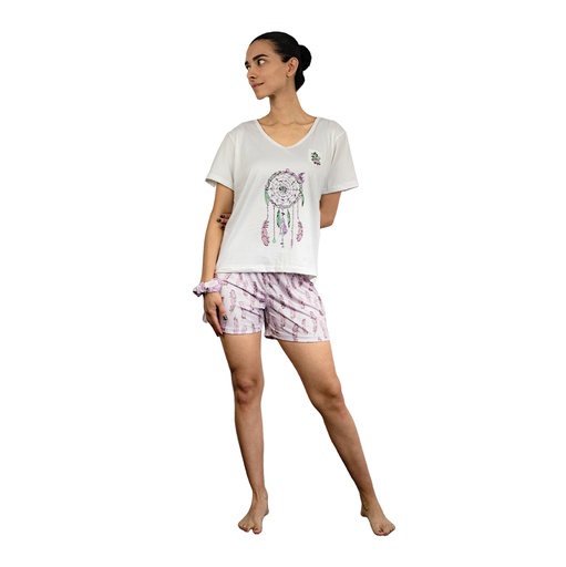 Pijama cuida tus sueños short